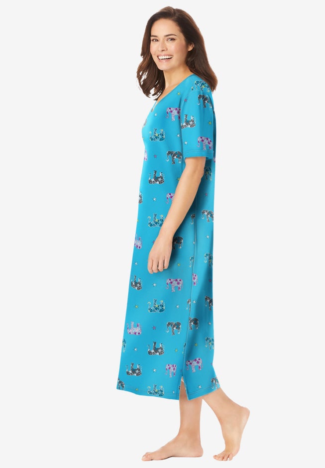 Long Print Sleepshirt image number 2