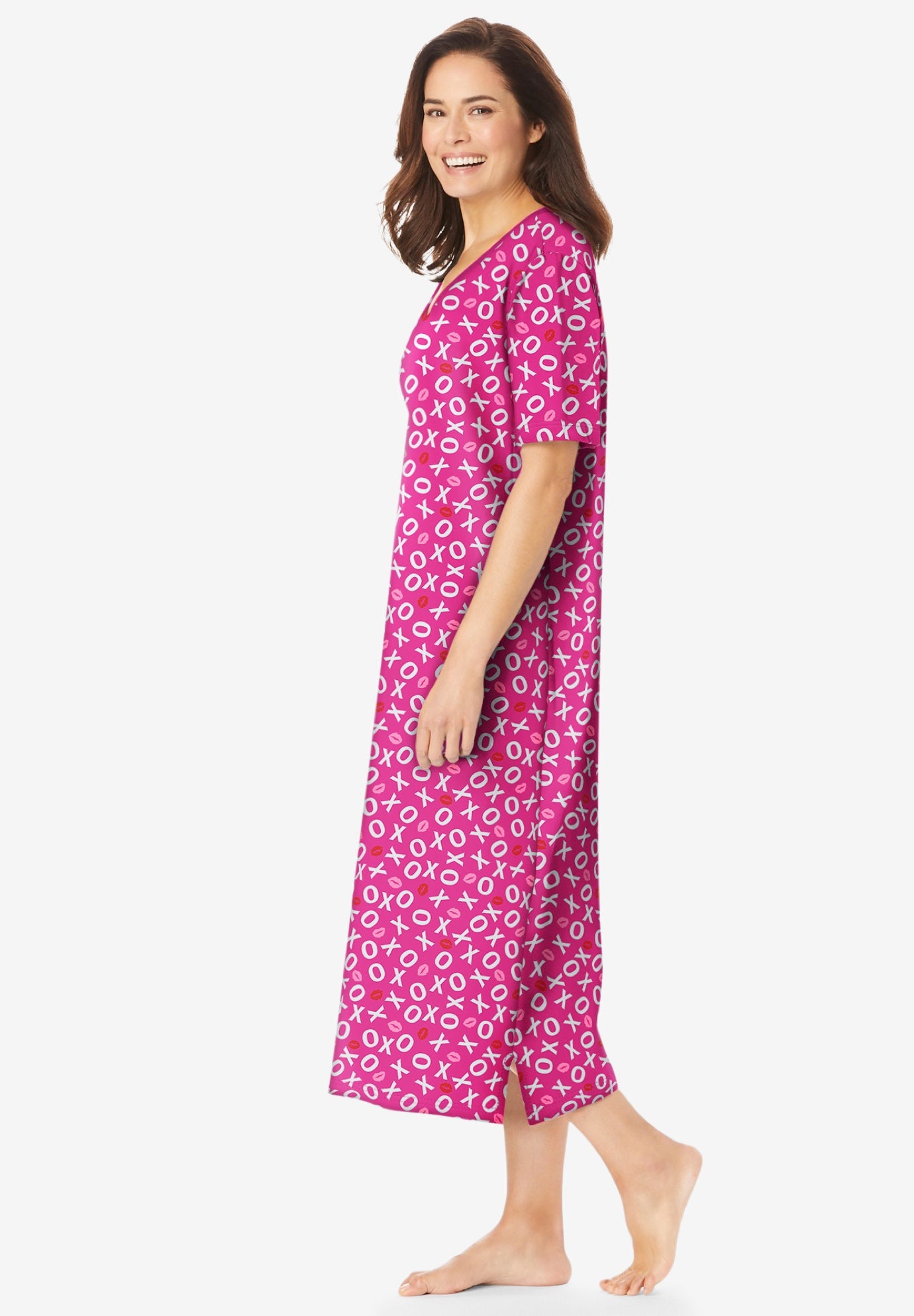 Long Print Sleepshirt image number 2