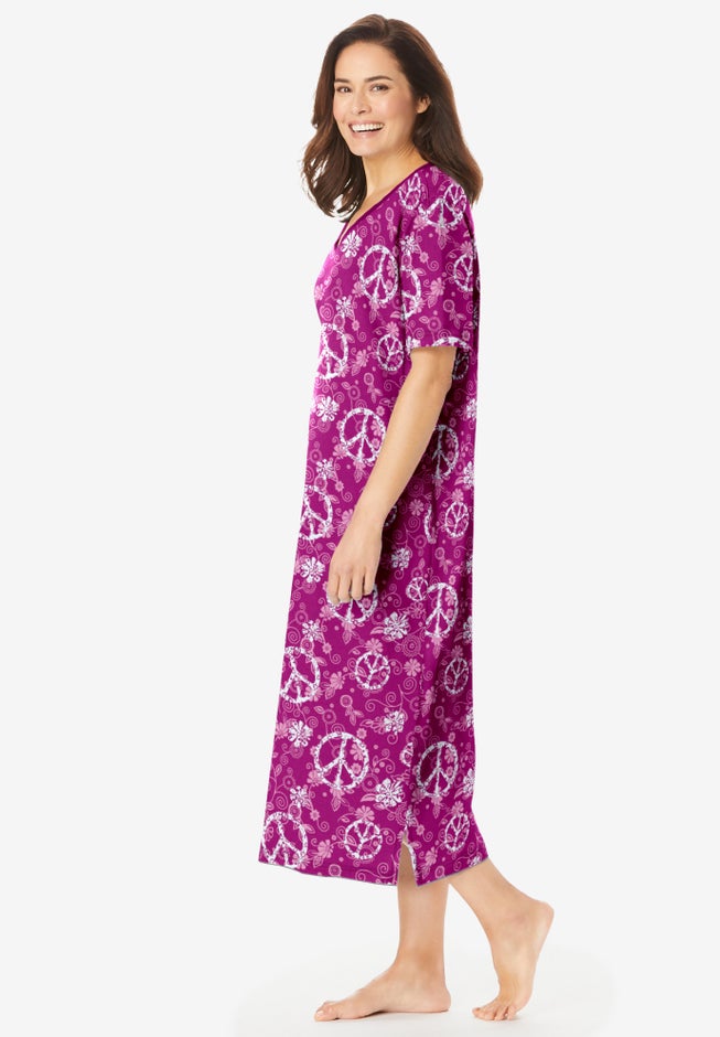 Long Print Sleepshirt image number 2