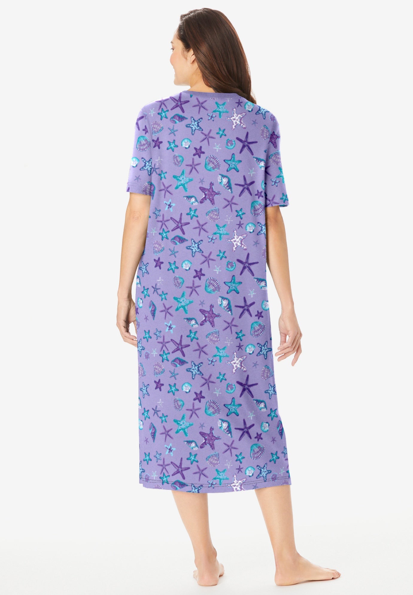 Long Print Sleepshirt image number 1
