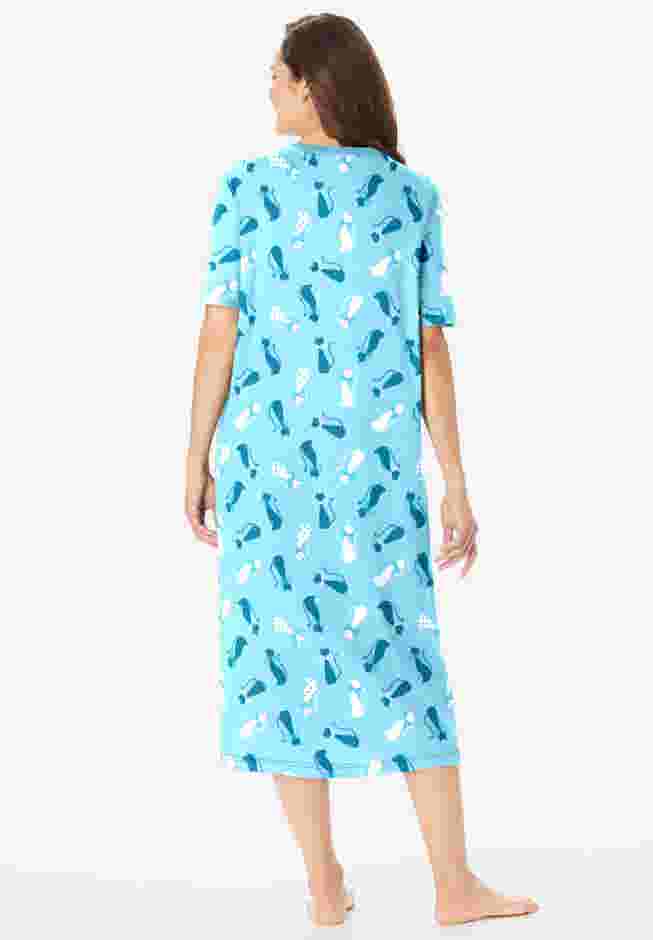 Long Print Sleepshirt image number 1