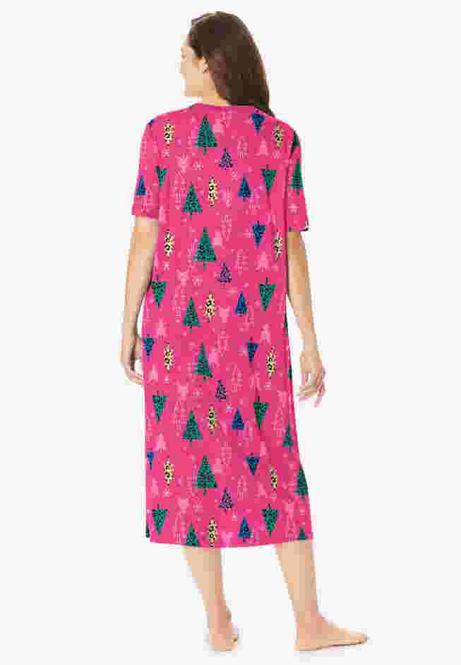 Long Print Sleepshirt image number 1