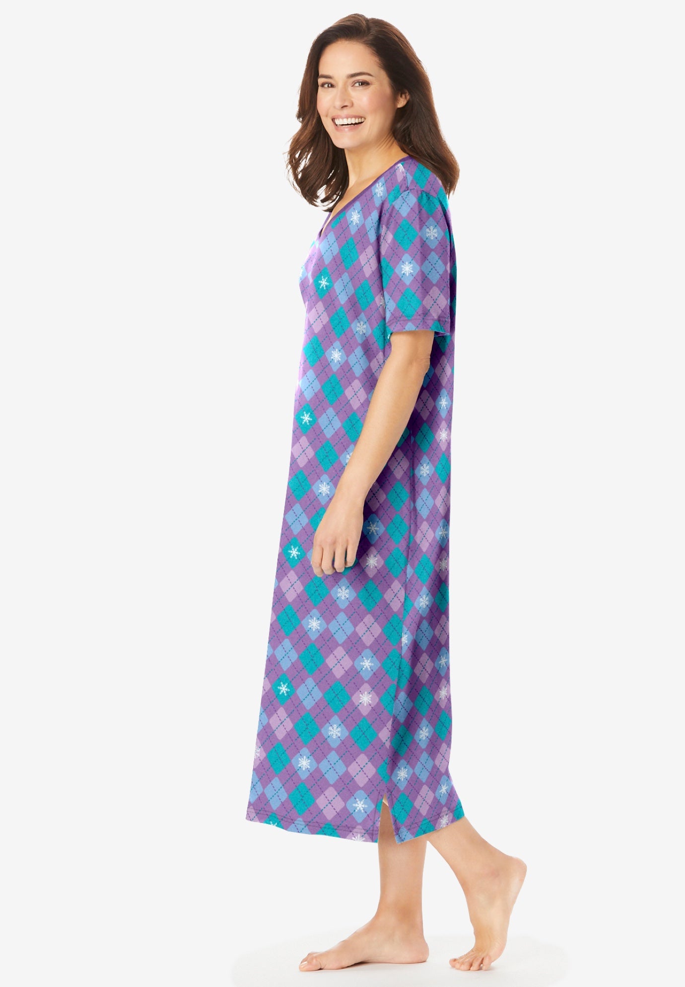 Long Print Sleepshirt image number 2
