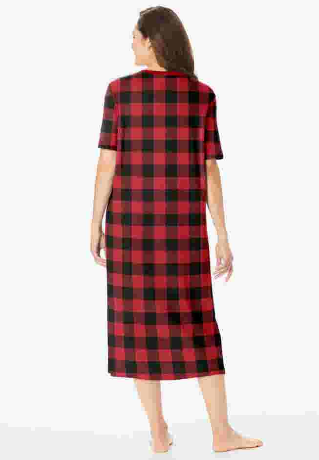 Long Print Sleepshirt image number 1