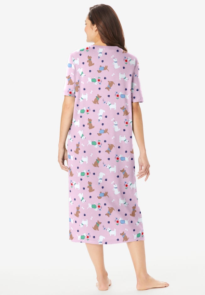 Long Print Sleepshirt image number 1