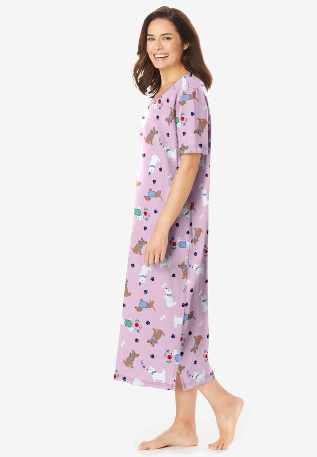 Long Print Sleepshirt image number 2