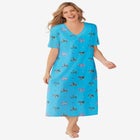 Long Print Sleepshirt image number null