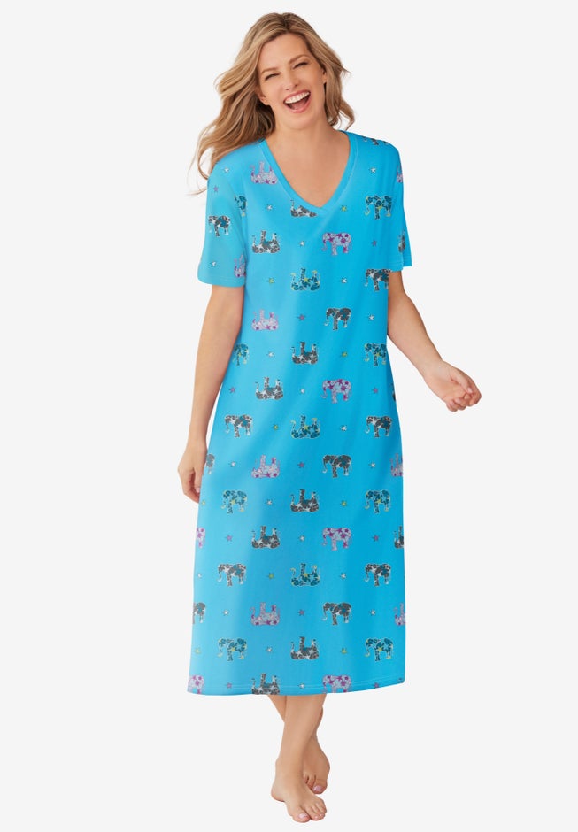 Long Print Sleepshirt image number 0
