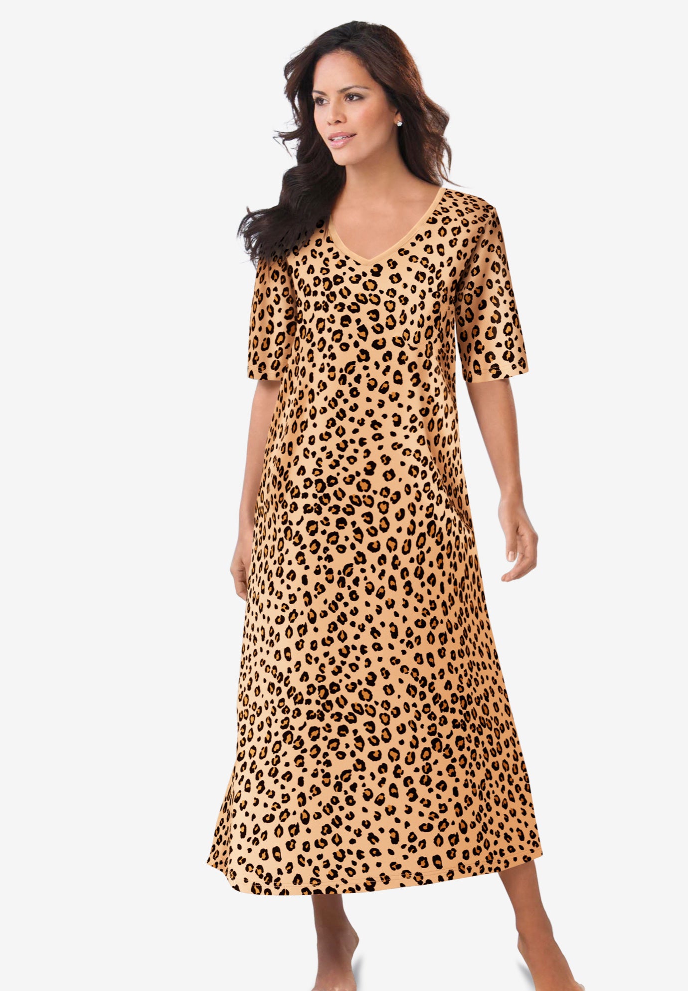 Long Print Sleepshirt image number 0