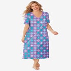 Long Print Sleepshirt image number null