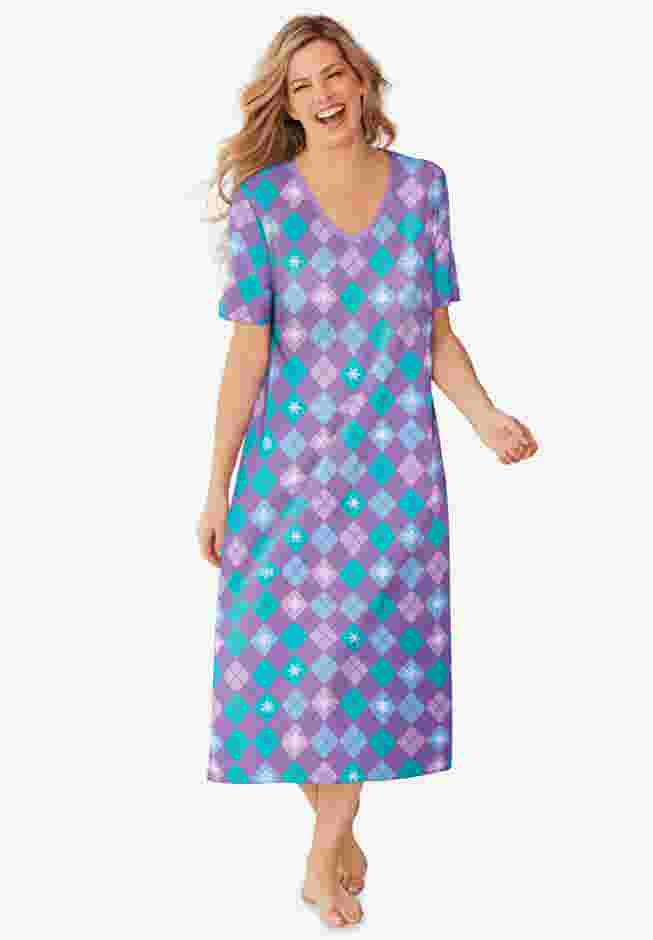 Long Print Sleepshirt image number 0