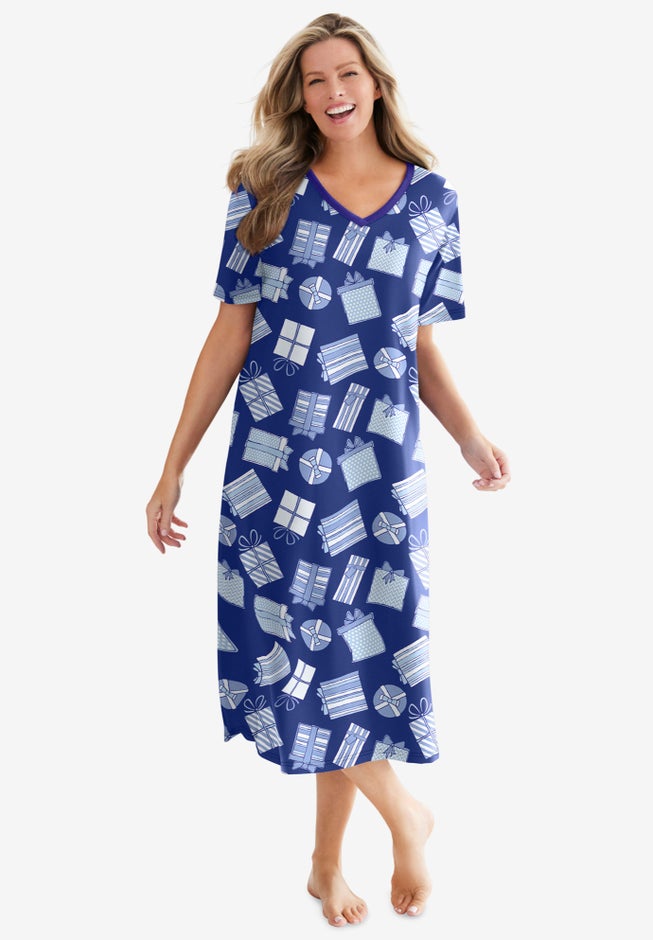 Long Print Sleepshirt image number 0