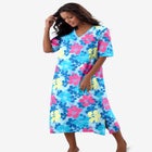 Long Print Sleepshirt image number null