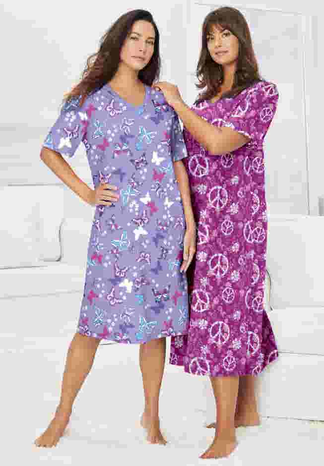 Long Print Sleepshirt image number 4