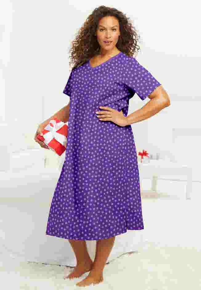 Long Print Sleepshirt image number 6