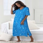 Long Print Sleepshirt image number null