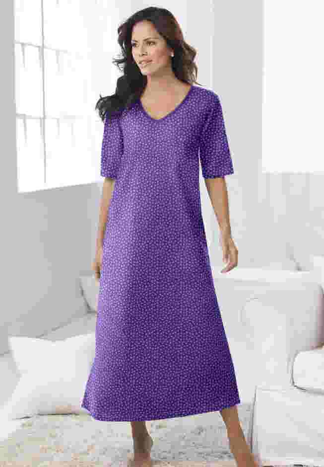Long Print Sleepshirt image number 0