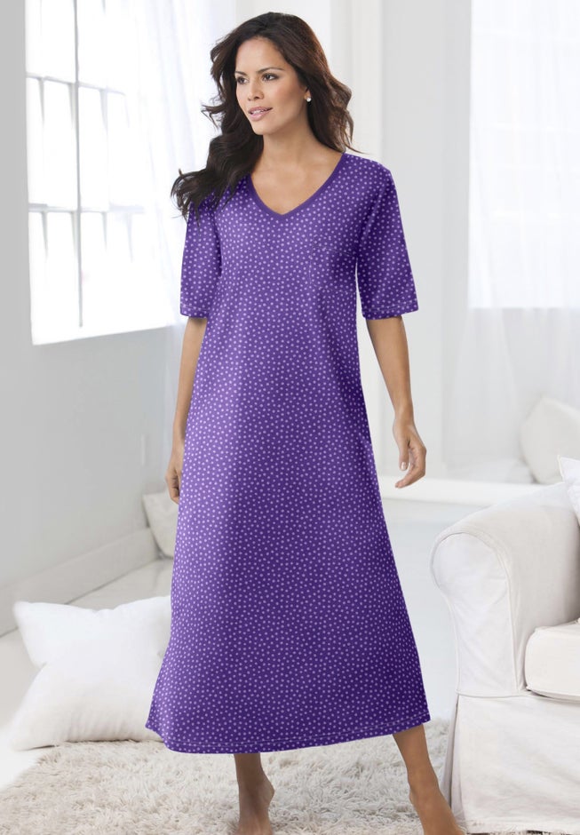 Long Print Sleepshirt image number 0