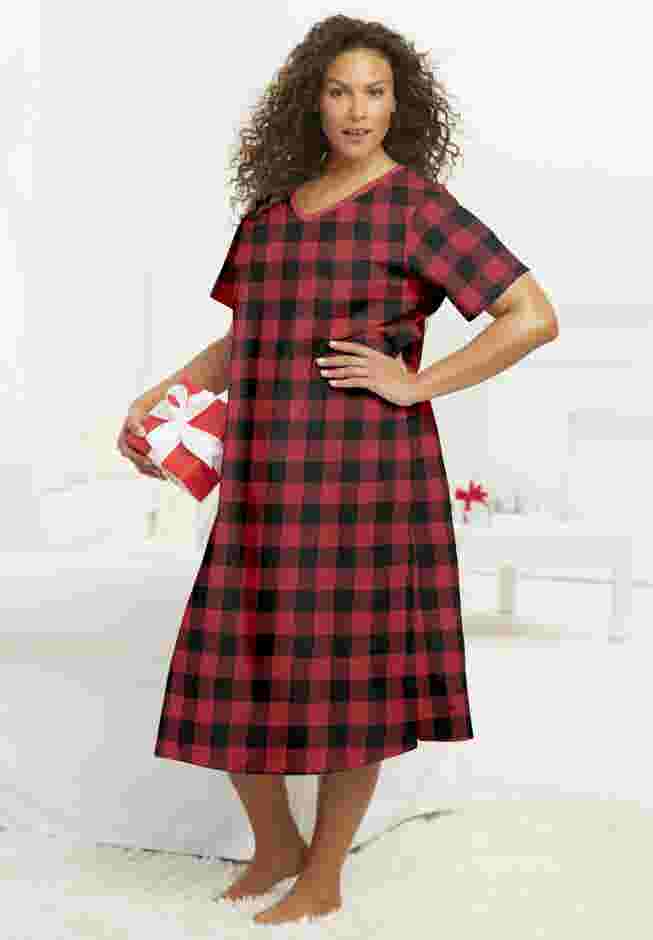 Long Print Sleepshirt image number 0