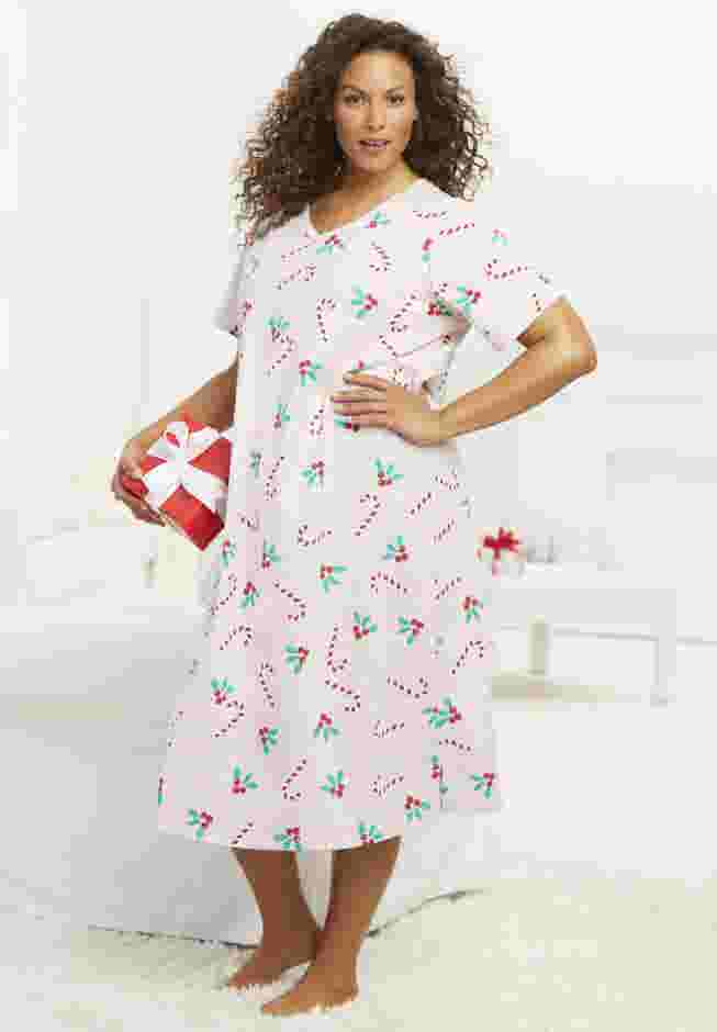 Long Print Sleepshirt image number 0