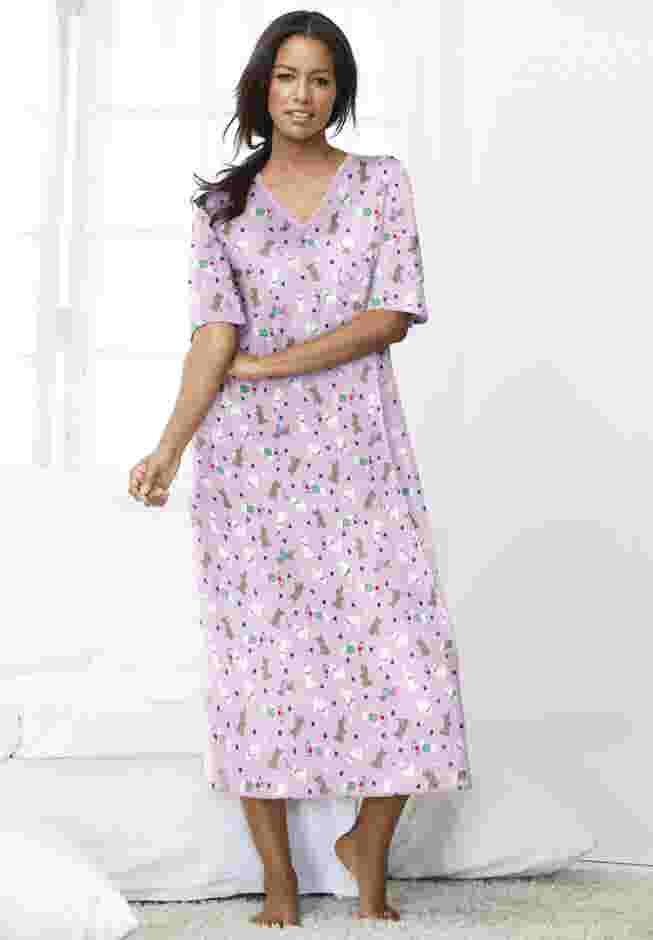 Long Print Sleepshirt image number 0