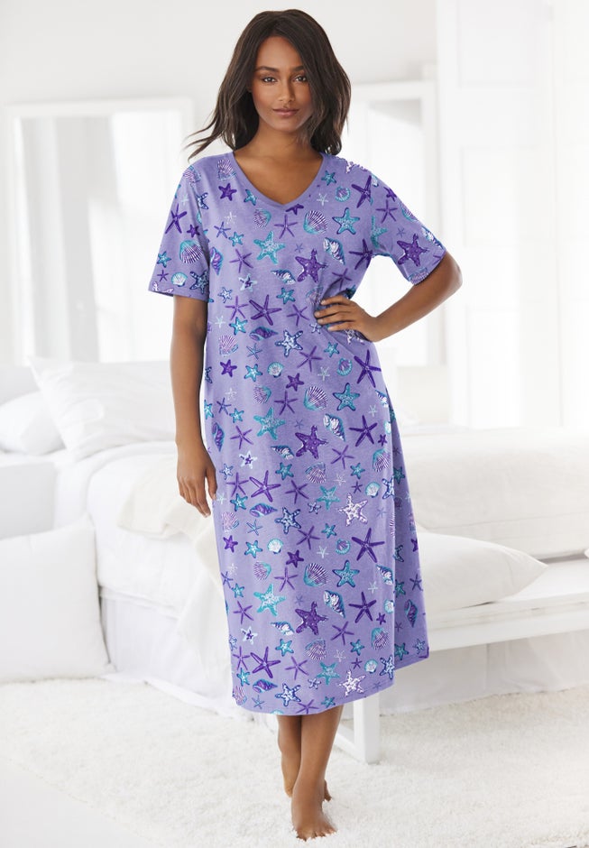 Long Print Sleepshirt image number 0