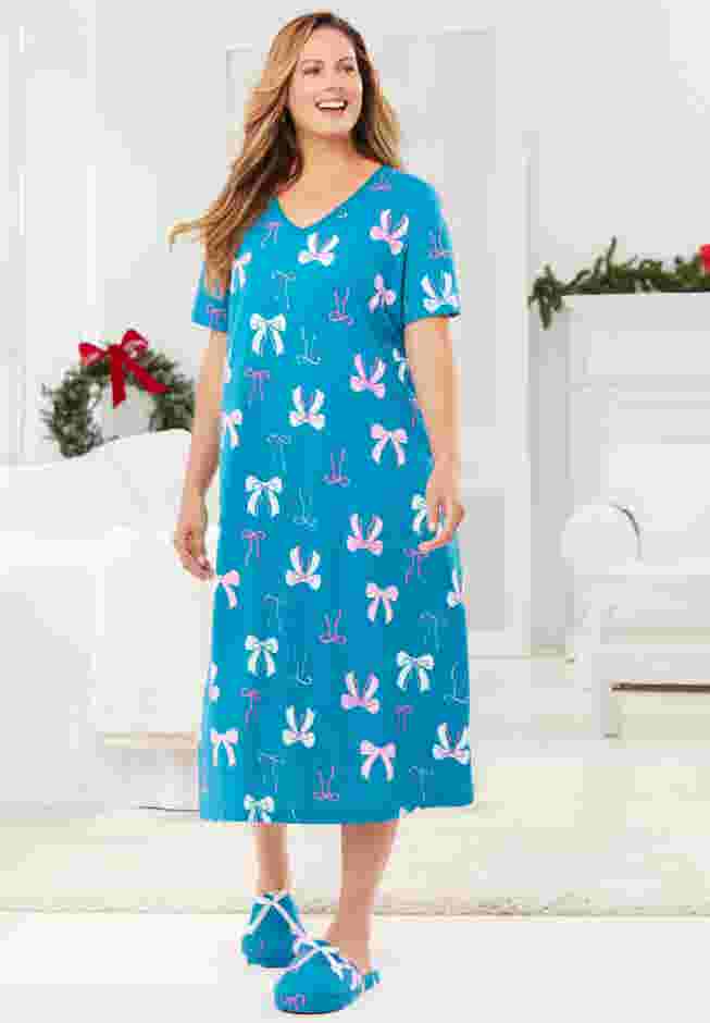 Long Print Sleepshirt image number 0