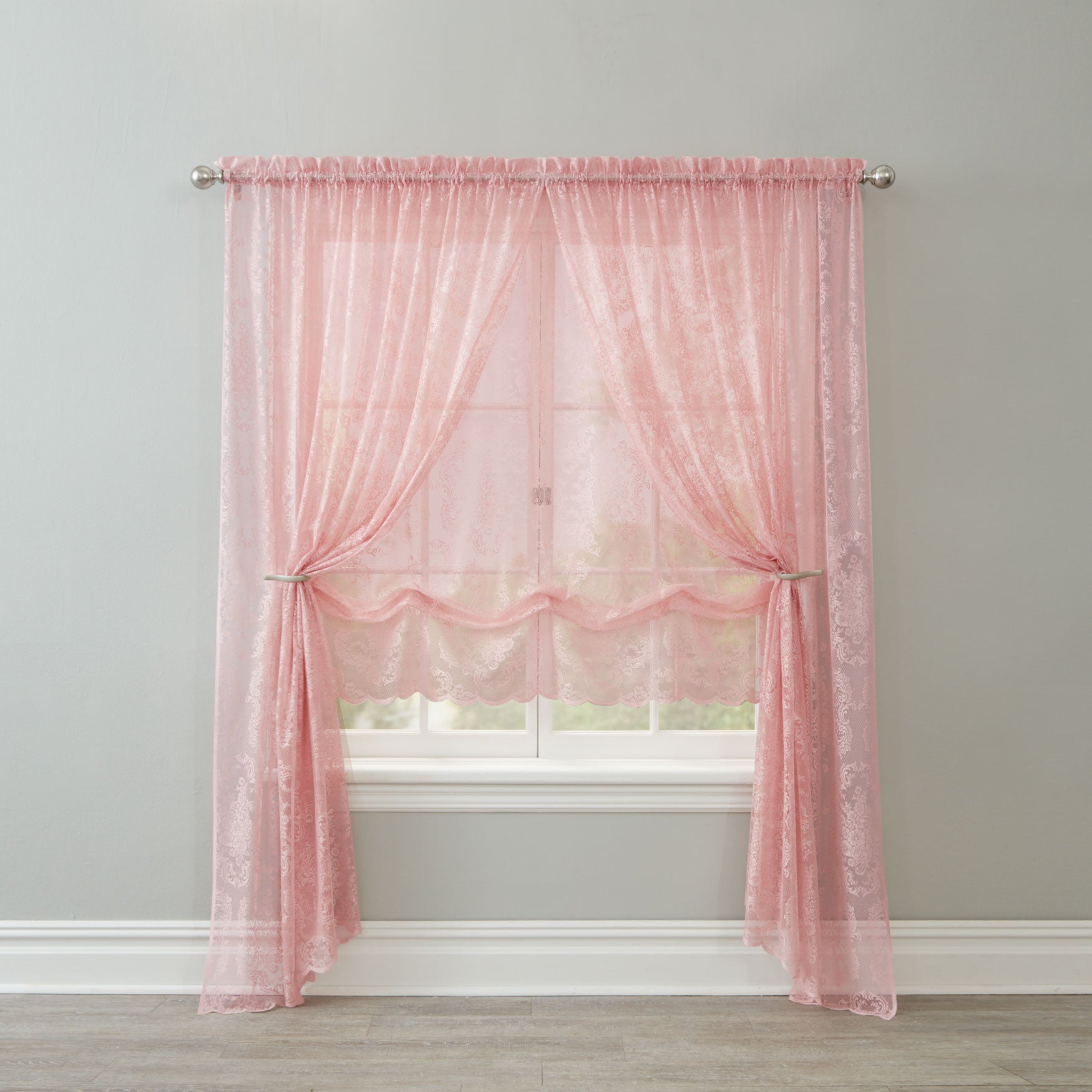 Vintage Lace Rod-Pocket Panel image number 0