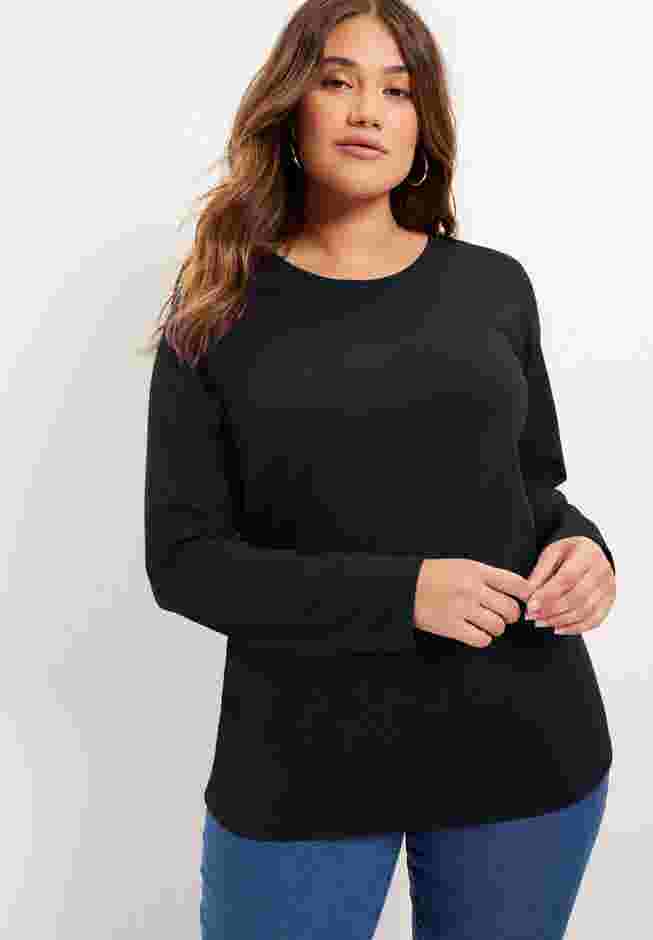 Long-Sleeve Crewneck One + Only Tee image number 0