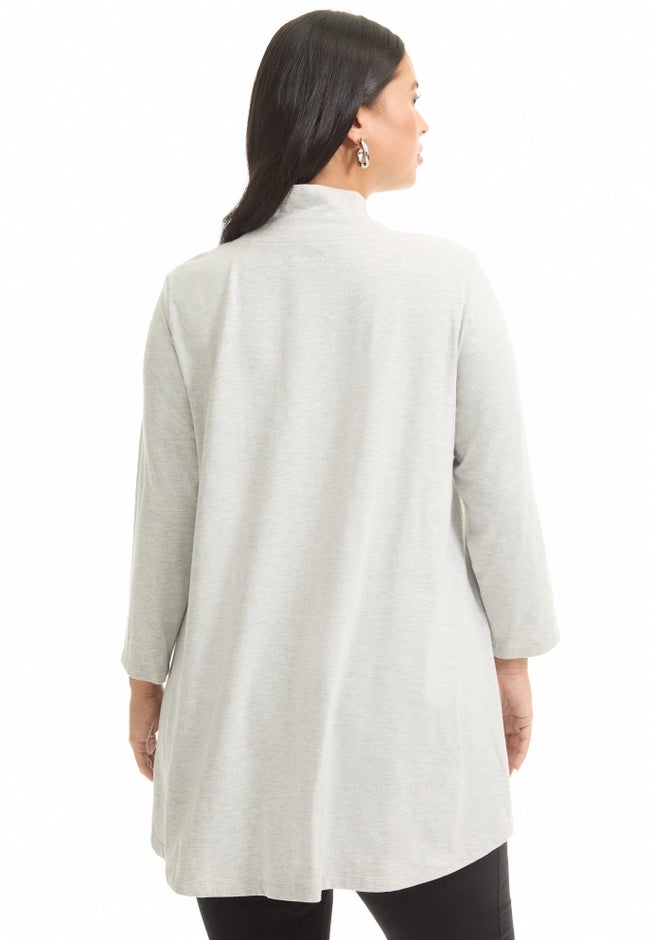 One+Only Mock-Neck Tunic image number 1