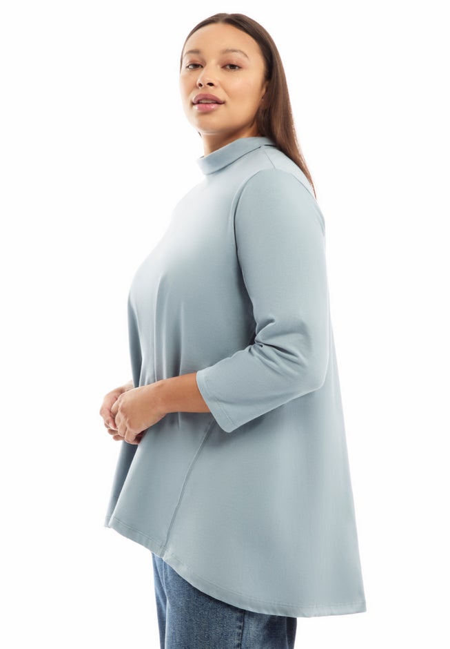 One+Only Mock-Neck Tunic image number 2