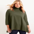 One+Only Mock-Neck Tunic image number null