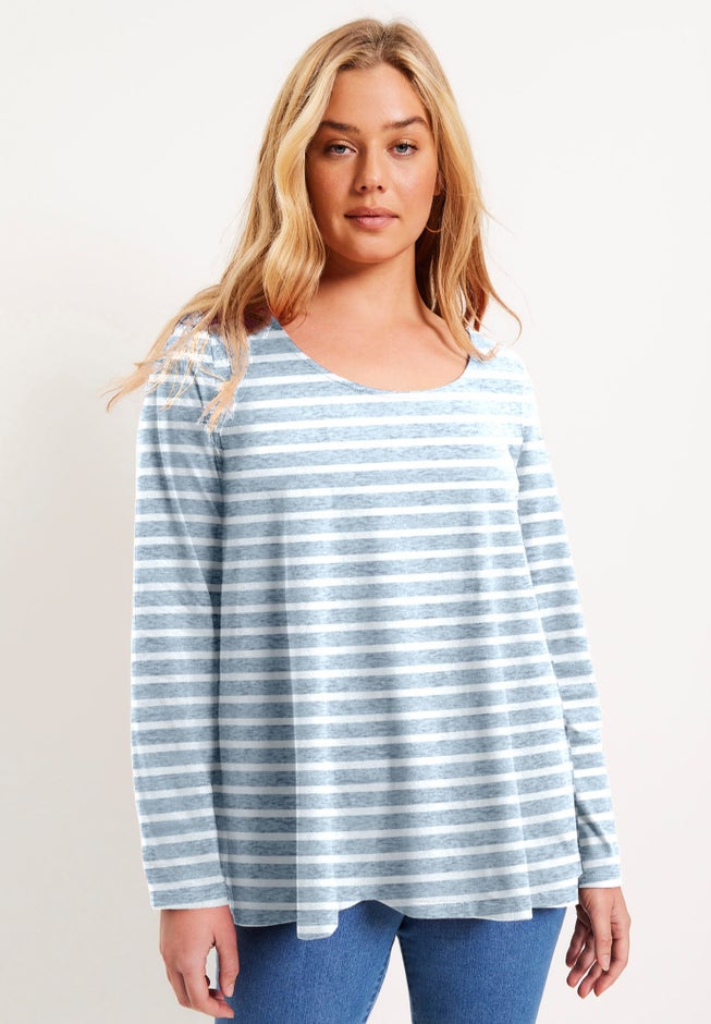 Long-Sleeve Swing One + Only Tee image number 0