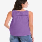 Crochet Lace Tank image number null