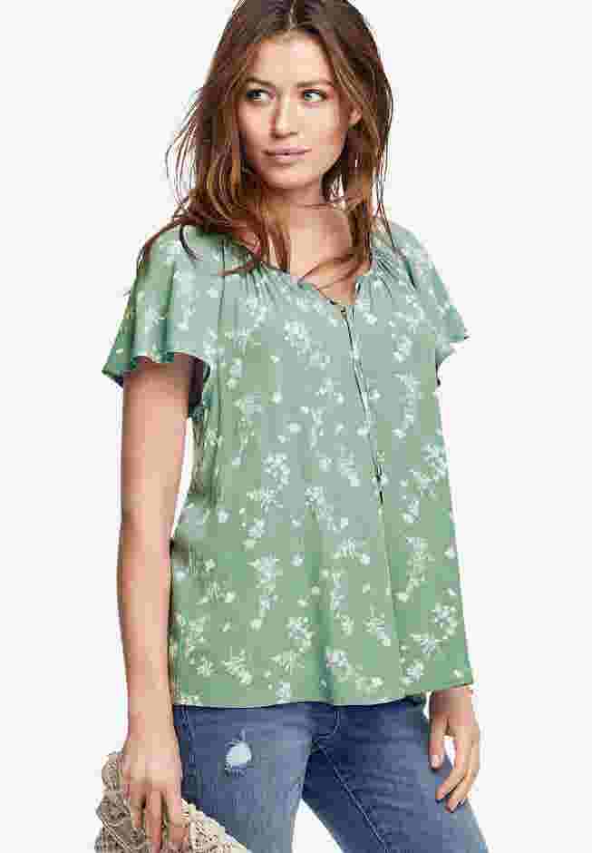 Flutter Sleeve Blouse image number 0