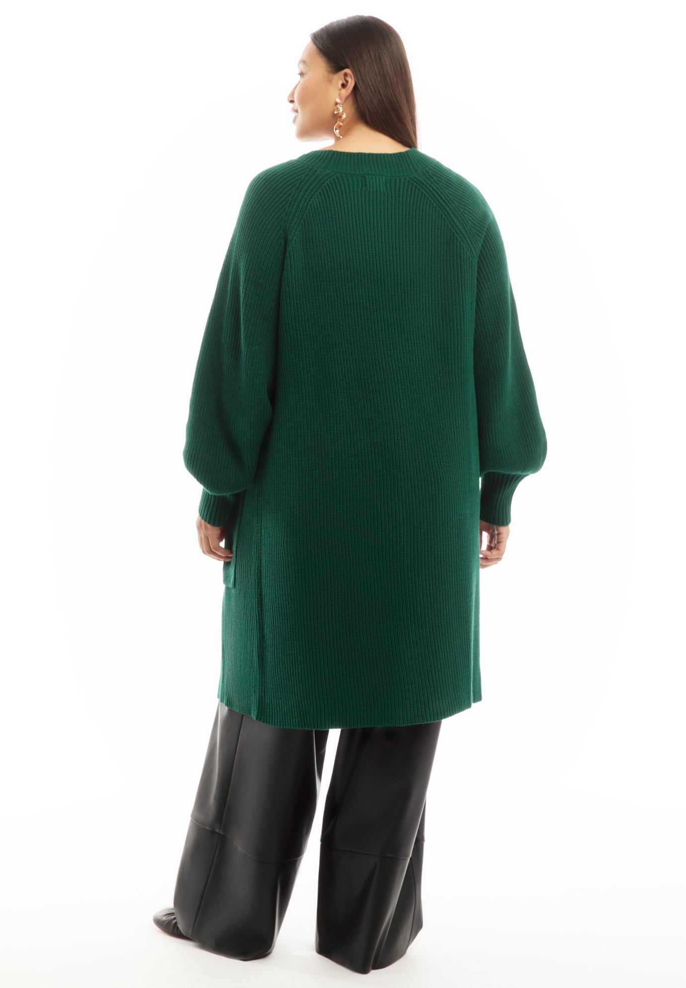 Open-Front Cardigan image number 1