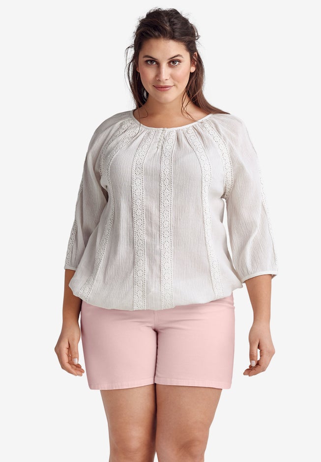 Stretch 5-Pocket Shorts image number 0