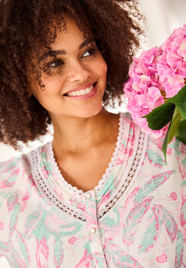 Only Necessities&reg; Snap-Front Gown image number 1