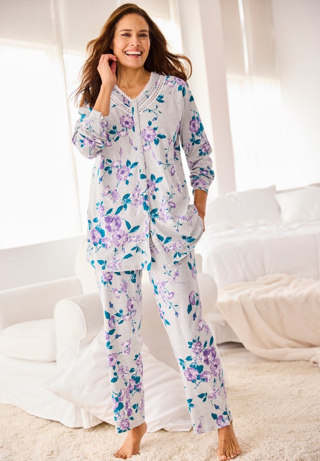 Only Necessities&reg; Snap-Front Pajama image number 3