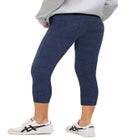 Knit Capri Leggings image number null