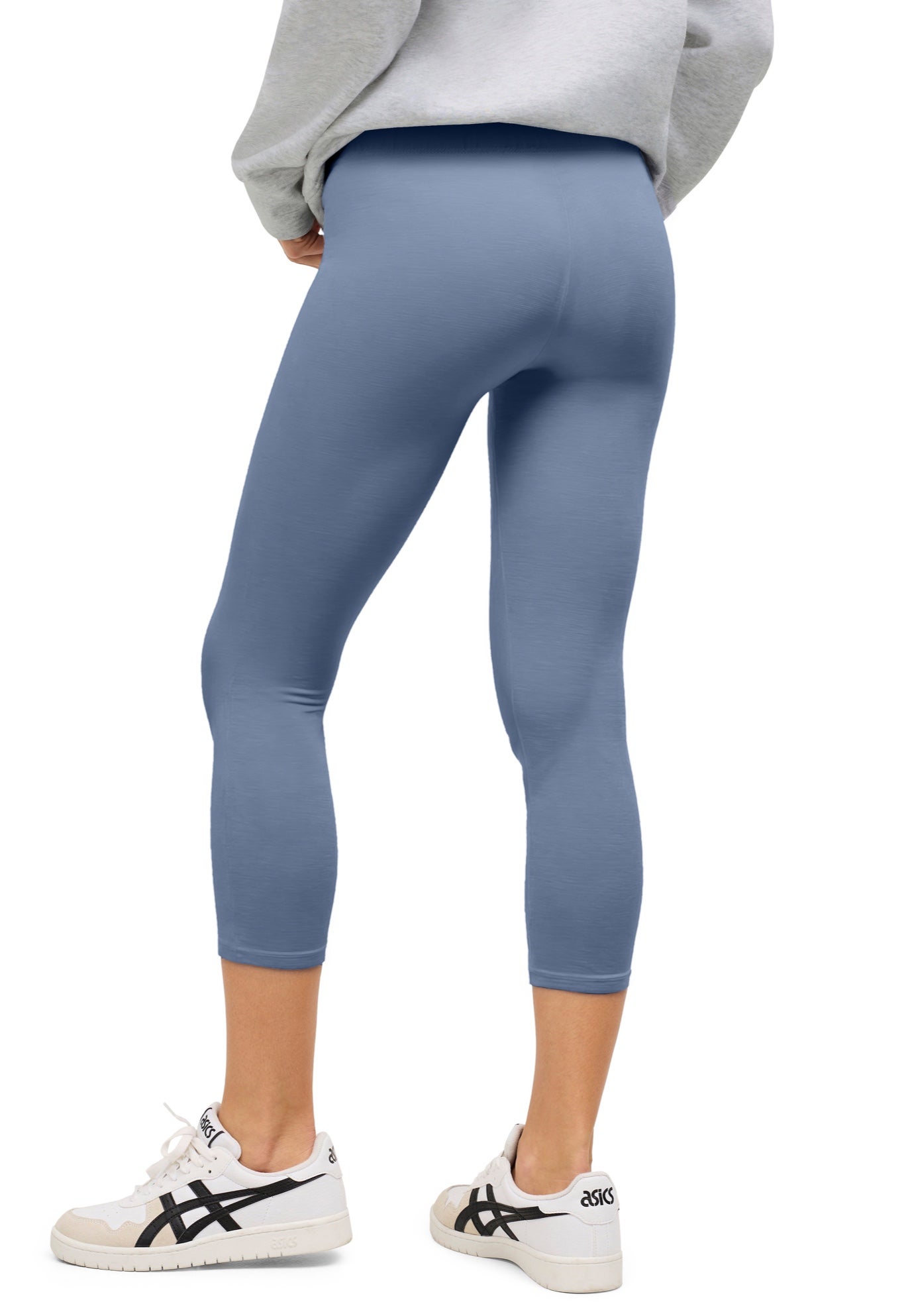 Cotton Spandex Capri Length Leggings image number 1