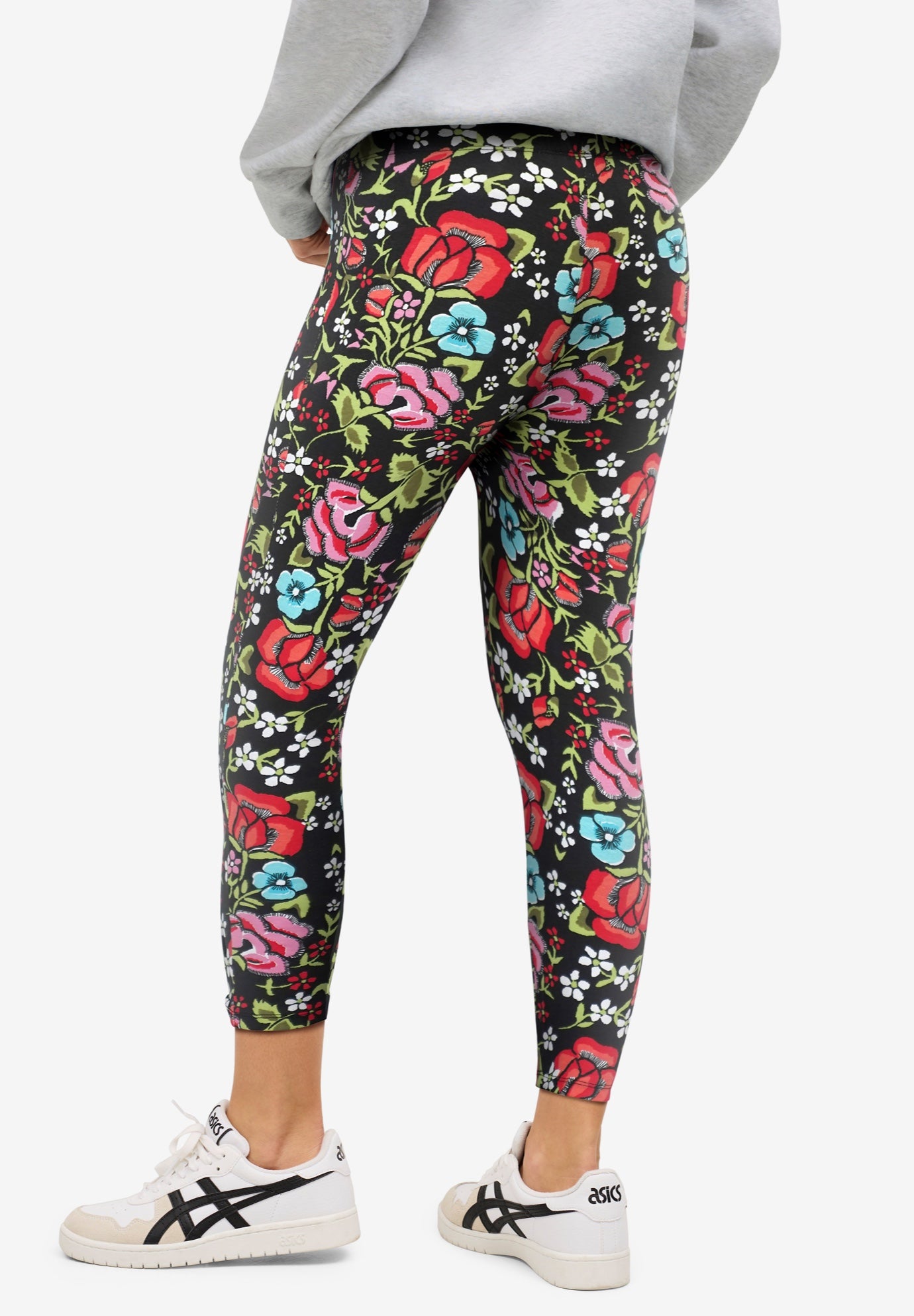 Knit Capri Leggings image number 1