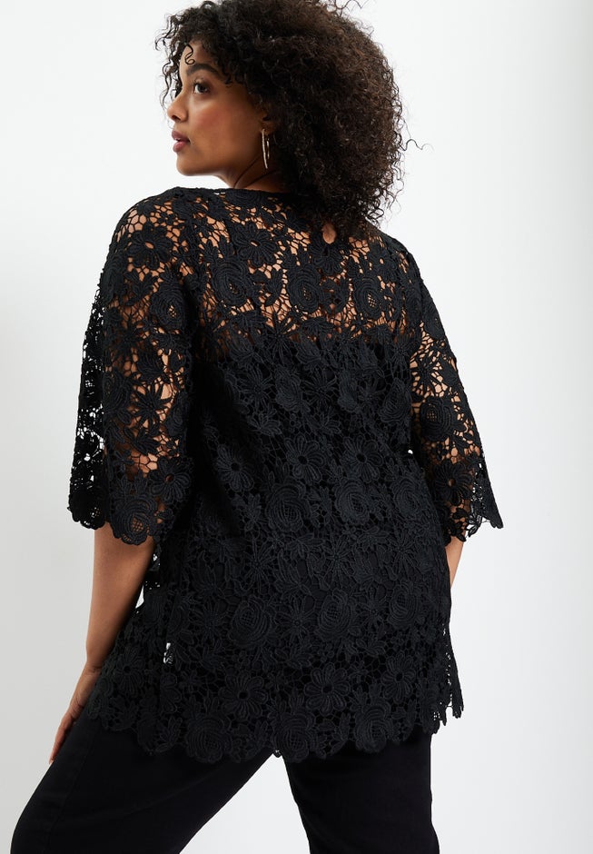 Allover Lace Top image number 1