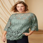 Allover Lace Top image number null