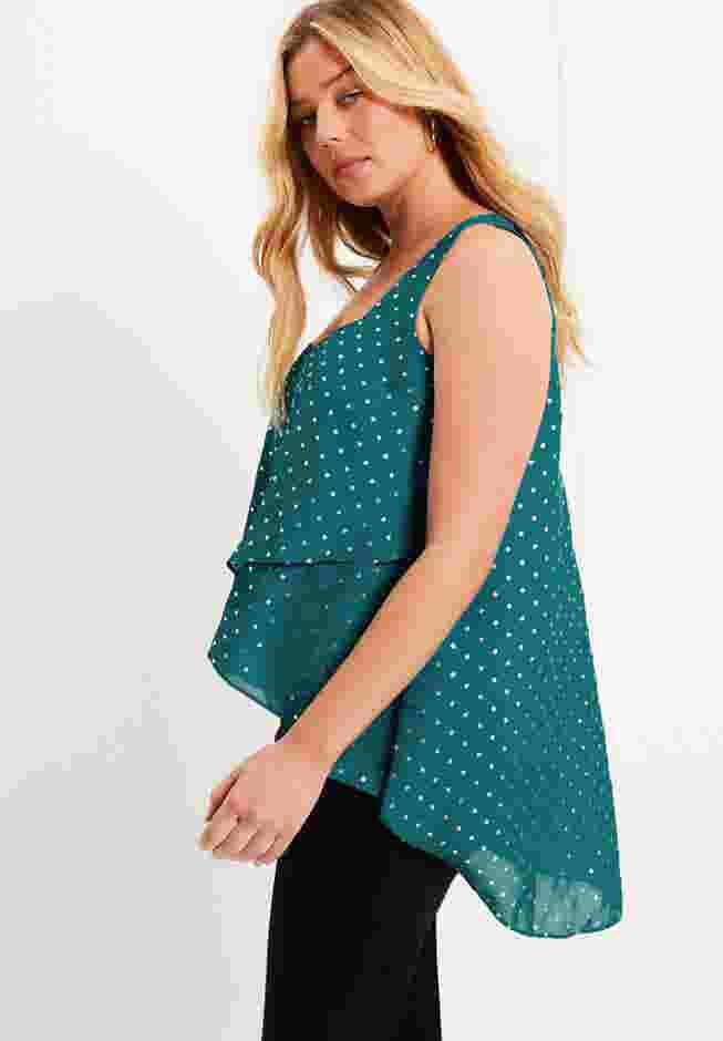 Tiered Georgette Cami image number 2