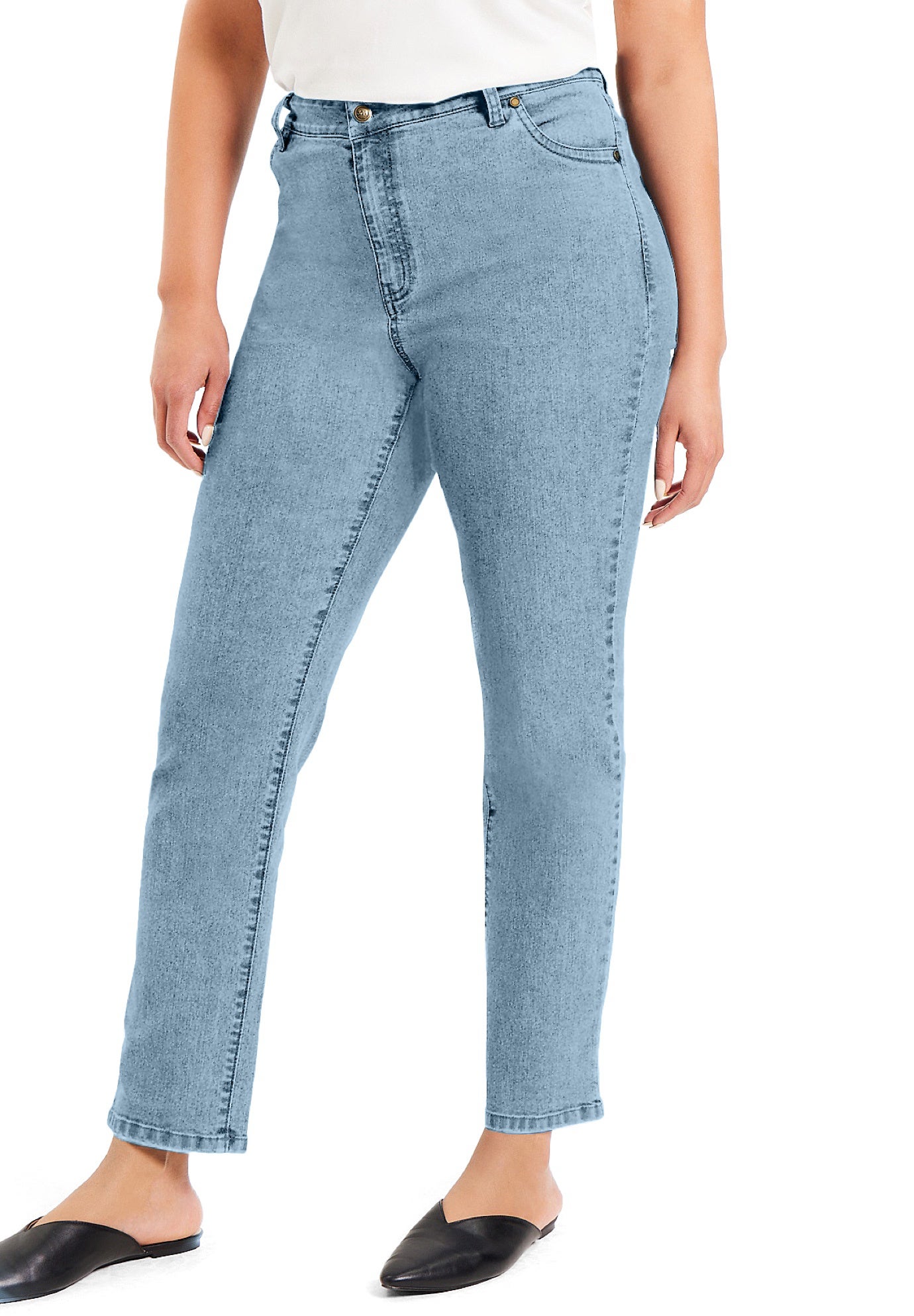 June Fit Straight-Leg Jeans image number 0