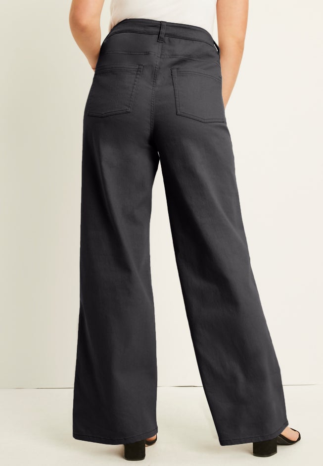 June Fit Wide-Leg Jeans image number 1