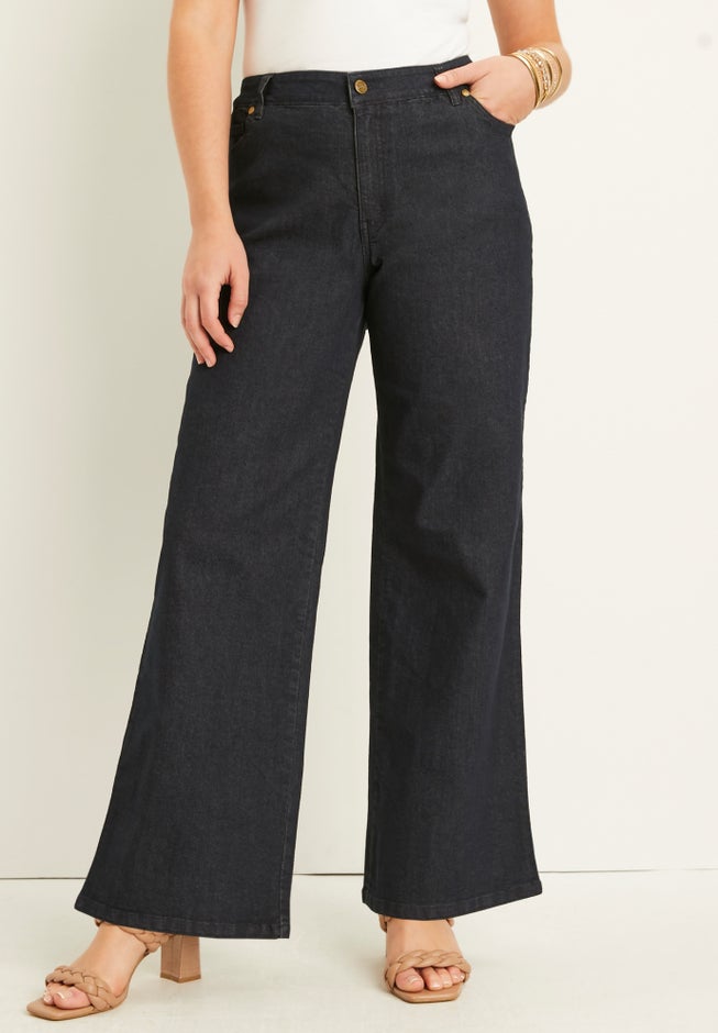 June Fit Wide-Leg Jeans image number 0