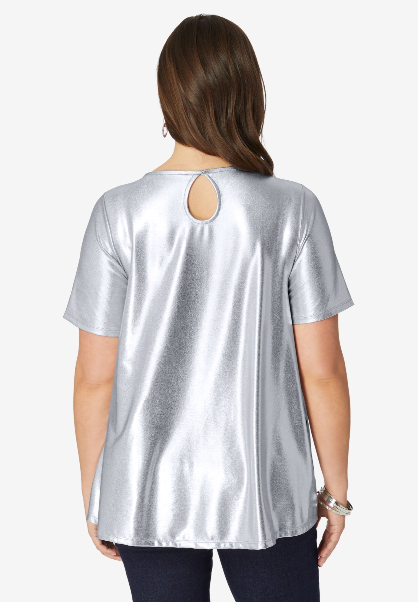 Metallic Swing Tee image number 1