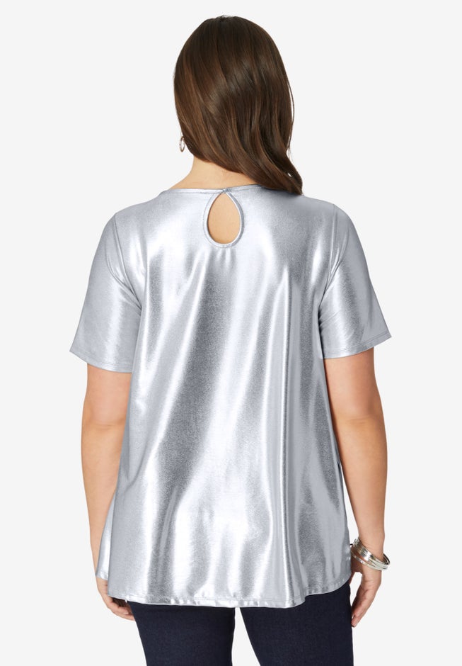 Metallic Swing Tee image number 1